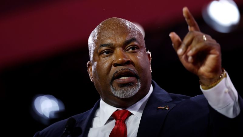 Harris campaign highlights Trump’s past praise for Mark Robinson as...